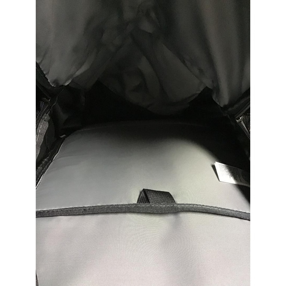The North Face Stalwart Backpack Gray Black Laptop Bag Workbox Staffing Logo New - Picture 7 of 10